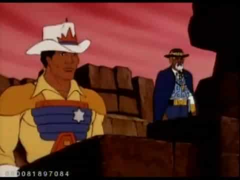 Assistir BraveStarr Dublado Desenho 19 - Showdown em dente de serra