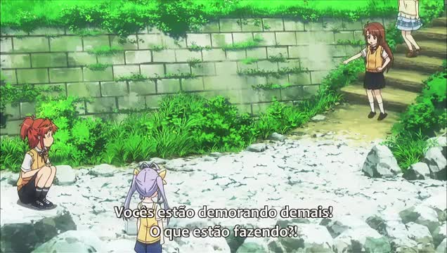 Assistir Non Non Biyori  Episódio 4 - As Férias De Verão Começaram