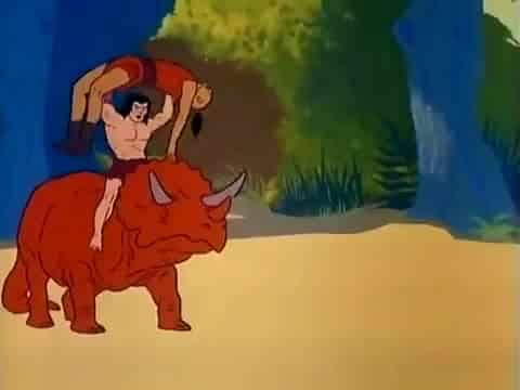 Assistir Dino Boy e o Vale Perdido Dublado Desenho 11 - Os pigmeus rocha