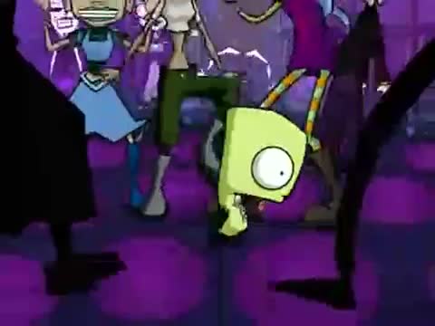 Assistir Invasor Zim Dublado Desenho 8 - Ataques dos Fanáticos pelo Disco