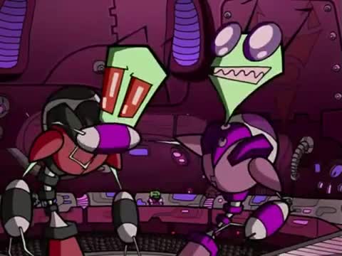 Assistir Invasor Zim Dublado Desenho 38 - Copilotos de Além das Estrelas