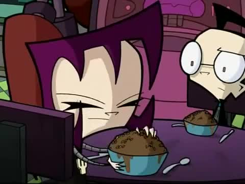 Assistir Invasor Zim Dublado Desenho 40 - Revolta da Aeronave do Dib