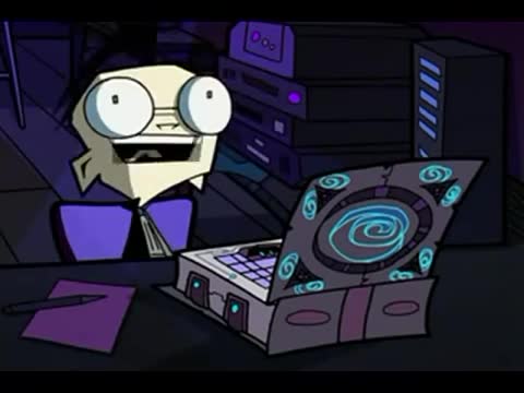 Assistir Invasor Zim Dublado Desenho 45 - Gaz a Experimentadora de Porco