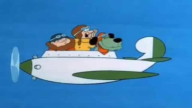 Assistir Dick Vigarista e Muttley Dublado Desenho 33 - Conversas De Avião