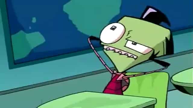 Assistir Invasor Zim Dublado Desenho 12 - No Espaço com Um Alce