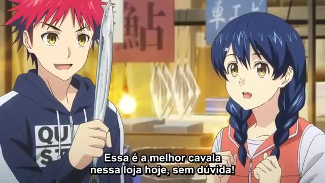 Assistir Shokugeki no Souma 2° Temporada  Episódio 8 - A Batalha Pela Estação