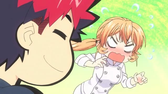 Dahora esse anime de culinária 😋 - Shokugeki no Souma (dublado) #shorts 