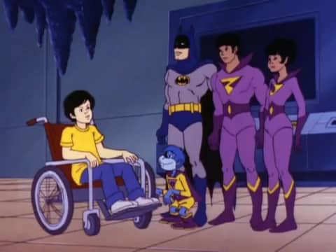 Assistir Super Amigos – Episódios Perdidos Dublado Desenho 23 - Um Pequeno Passo para o Superhomem