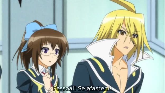 Assistir Medaka Box Abnormal  Episódio 4 - O Monstro Que Procurei