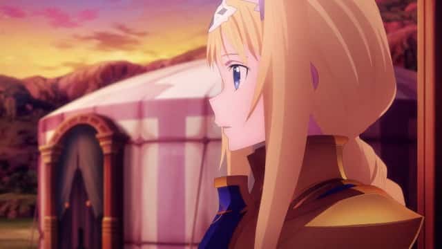 Assistir Sword Art Online Alicization War of Underworld 2  Episódio 5 -  A Noite Antes da Batalha