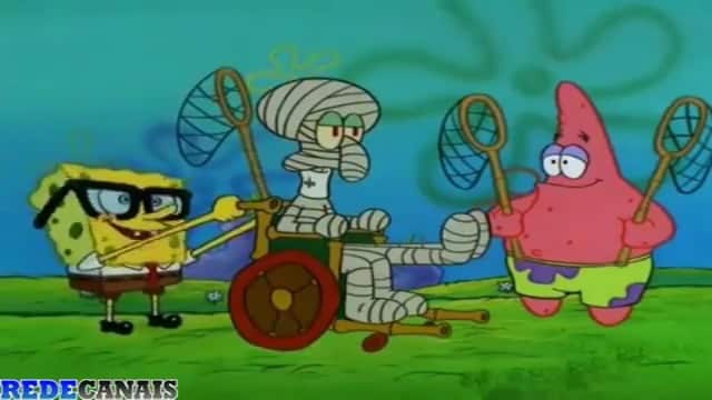 Assistir Bob Esponja Dublado Desenho 6 - Caçando Água Viva