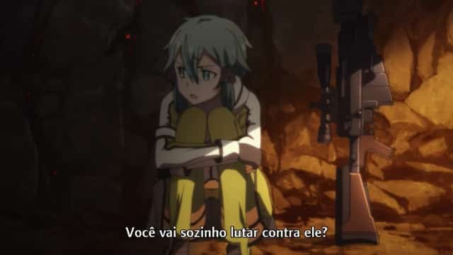 Assistir Sword Art Online 2  Episódio 12 - Projétil Fantasma