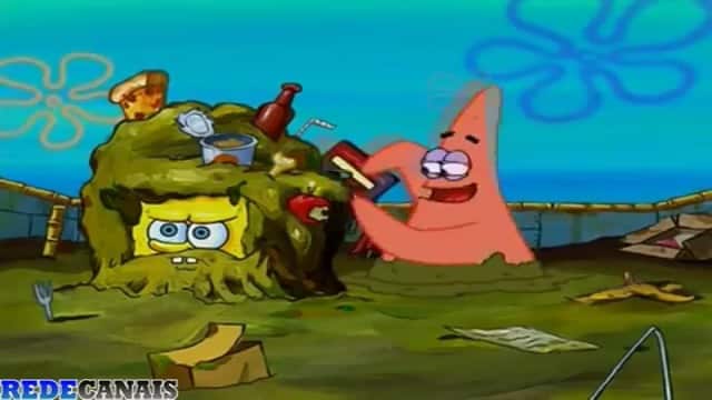 Assistir Bob Esponja Dublado Desenho 117 - Brincadeiras aos Montes