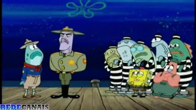 Assistir Bob Esponja Dublado Desenho 188 - Salvando o Esquilo