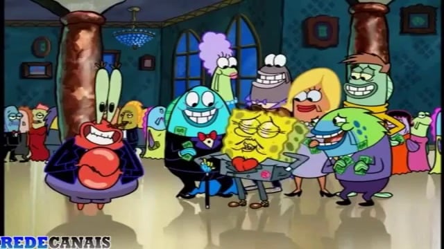 Assistir Bob Esponja Dublado Desenho 218 - Bolsos Porosos