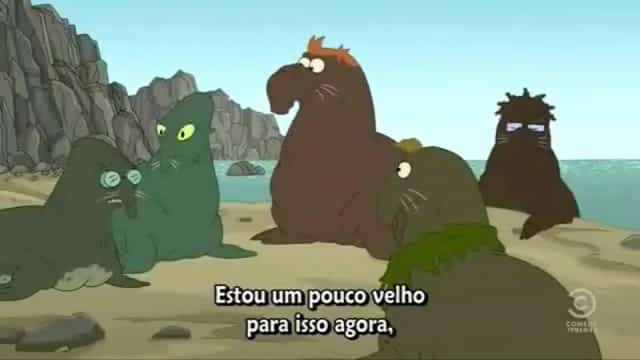 Assistir Futurama 1 Temporada Dublado Desenho 2 - Uma viagem a Lua