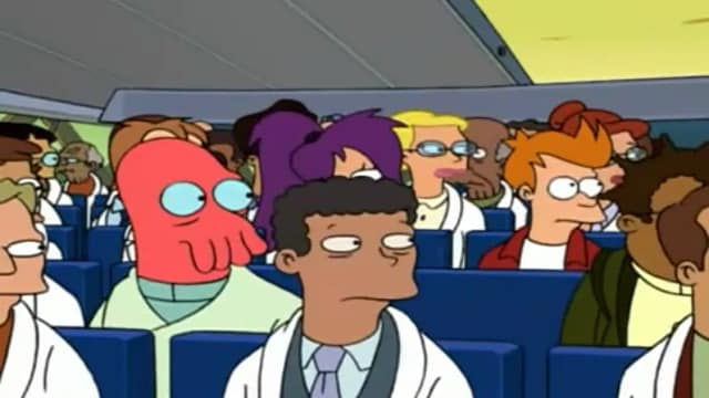 Assistir Futurama 4 Temporada Dublado Desenho 9 - Voltando no tempo