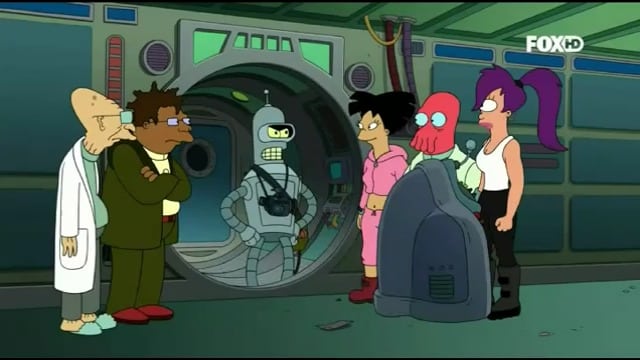 Assistir Futurama 5 Temporada Dublado Desenho 9 - O jogo de Bender - Parte 1