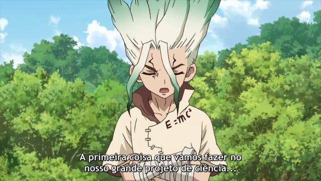 Dr. STONE - Episódio 1 (Dublado) 