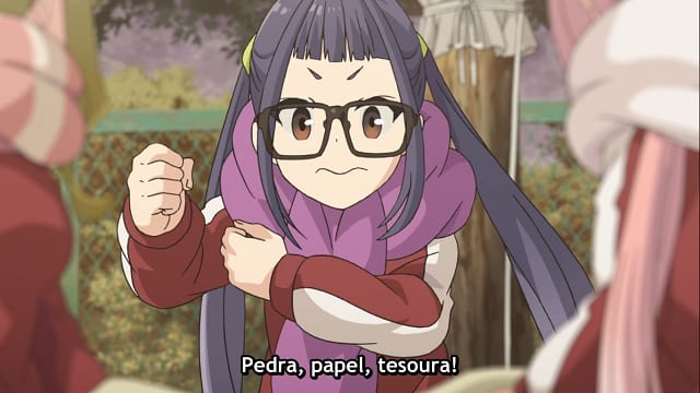 Assistir Yuru Camp 2  Episódio 4 - O que você vai comprar com o dinheiro do trabalho