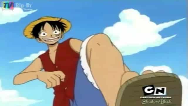 Assistir One Piece 2020 Dublado Episódio 24 - Mihawk Olhos de Falcão! Zoro, o espadachim, cai no mar