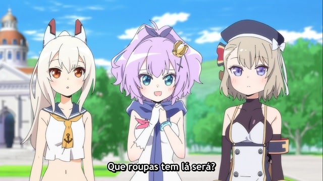 Assistir Azur Lane: Bisoku Zenshin  Episódio 8 - Curtindo o Festival com Todo Mundo!