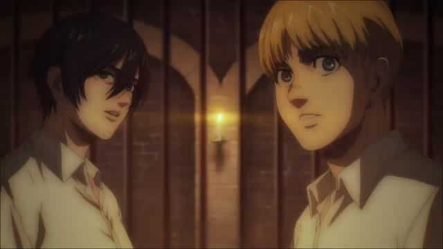 Assistir Shingeki no kyojin the final season  Episódio 16 - No céu e na Terra