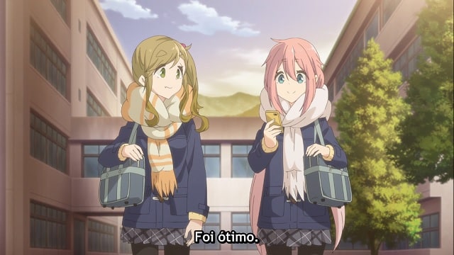 Assistir Yuru Camp 2  Episódio 9 - O fim do inverno e o dia da partida