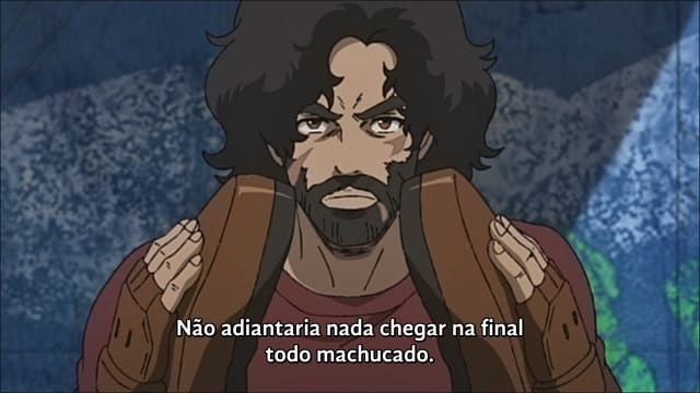 Assistir Megalo Box 2  Episódio 3 - Si deseas la dañina pudrición de las raíces, no bloquees la boca del ánfora