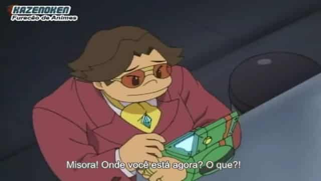 Assistir Ryuusei no Rockman  Episódio 10 - A aparição de Harp Singer!