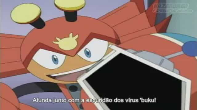 Assistir Ryuusei no Rockman  Episódio 43 - Amaken Corre Grande Perigo