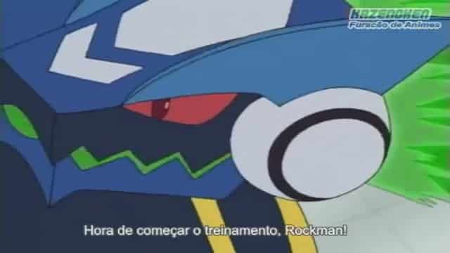 Assistir Ryuusei no Rockman  Episódio 6 - O desafio de Cygnus