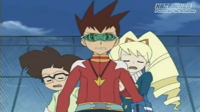 Assistir Ryuusei no Rockman  Episódio 9 - A fúria de Ox Fire