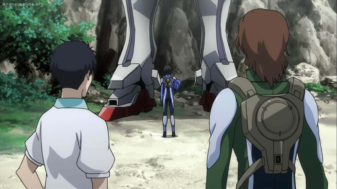 Assistir Mobile Suit Gundam 00 Dublado Episódio 6 - Sete Espadas