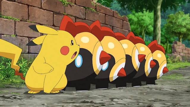 Assistir Pokémon 2019  Episódio 73 - Capitão Pikachu! Avance Falinks!