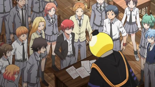 Assassination classroom dublado todos os episódios primeira e segunda  temporada . ansatsu kyoushitsu 