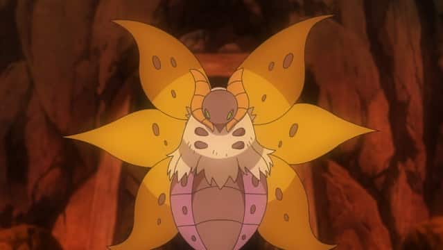 Assistir Pokemon 2019  Episódio 80 - Missão Teste! Escamas Douradas de Volcarona!!