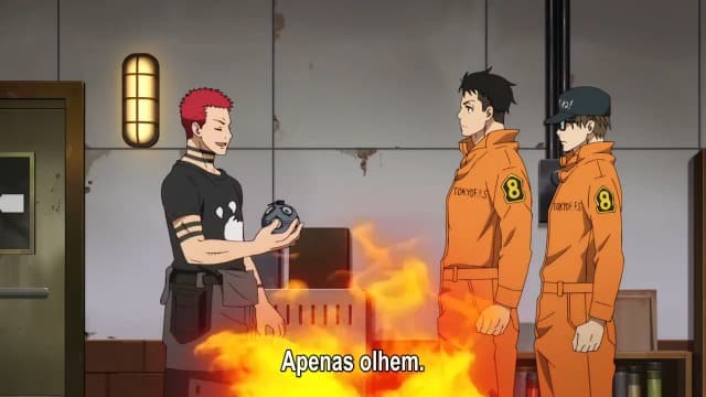 Shinra salva a Tamaki do Rekka 🔥 - Fire Force - (Dublado HD